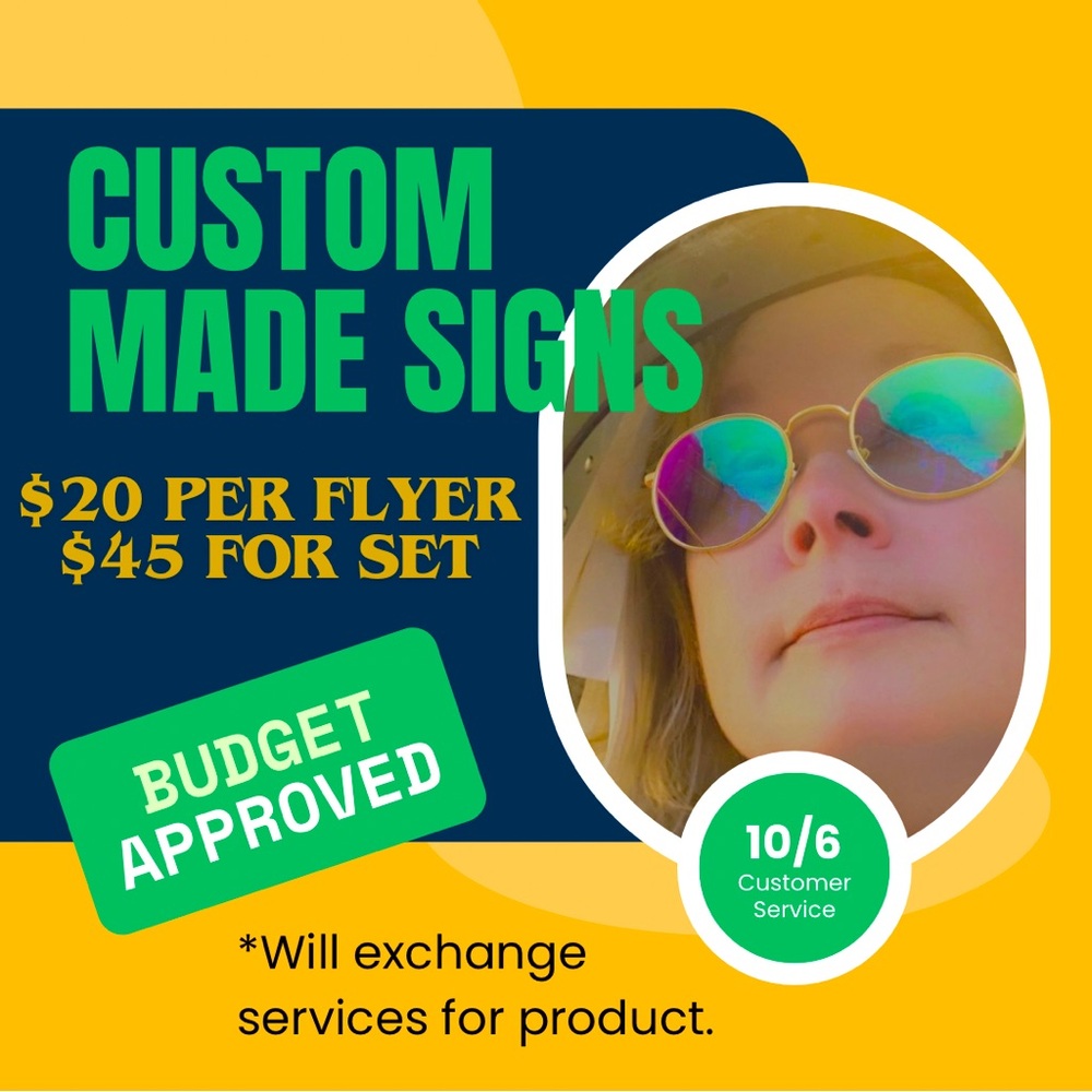 Custom Made Signs